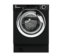 Hoover HBDS 485D1ACBE-80 8+5Kg 1400 Rpm Integrated Washer Dryer, Black