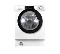 Hoover H-Wash&Dry 300 Pro HBDS 4954DMB5-80 Integrated 9/5kg, 1400 RPM Washer Dryer, A/D Rated - White & Black