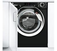 Hoover HBDS495D1ACBE-80 - Black & Chrome 9KG Washer Dryer - 1400 RPM - E energy