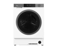 Hoover H-Wash 600 HBSI 410CL8U - 80, 10KG Large Load Capacity, 1400 RPM, White, A Energy, 16 Programmes, Touch Display, Steam Programme, Inverter Motor Built in Fully Integrated Washing Machine