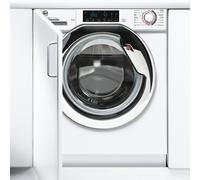 Hoover H-WASH 300 PRO HBWOS69TMCE Wifi Connected Integrated 9Kg Washing Machine with 1600 rpm - White / Chrome