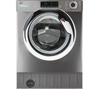 Hoover HBWOS69TAMCRE-80 - Grey 9KG Integrated Washing Machine - 1600 RPM - A energy
