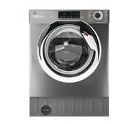 Hoover HBWOS69TAMCRE-80 Integrated Washing Machine, 9kg Load, 1600RPM,
