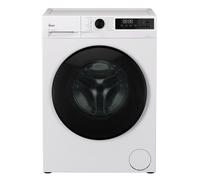 HOOVER Pro Wash Series 3 Washer Dryer, 10kg Wash, 6kg Dry, A-20 percent Wash Energy Class, 16 Programmes, XL Soft Drum, WIFI Connected, White-Black Door, 55x60x85 cm -HBWR 4106B8-80