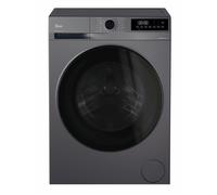 HOOVER Pro Wash Series 3 Washer Dryer, 10kg Wash, 6kg Dry, A-20 percent Wash Energy Class, 16 Programmes, XL Soft Drum, WIFI Connected, Graphite-Black Door, 55x60x85 cm -HBWR 4106B8G-80