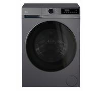 HOOVER Pro Wash Series 3 Washer Dryer, 8kg Wash, 5kg Dry, A-10 percent Wash Energy Class, 16 Programmes, XL Soft Drum, WIFI Connected, Graphite-Black Door, 48x60x85 cm -HBWR 485SB6G-80