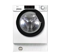 Hoover H-Wash 300 Pro HBWS 484DMBW5-80 Integrated 8kg, 1400 RPM Washing Machine, A Rated - White & Black