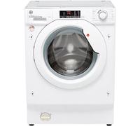 Hoover HBWS 48D1W4-80 Integrated Washing Machine, 8kg Load, 1400rpm, White - B Rated
