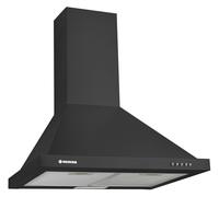 Hoover HCE160N cooker hood Wall-mounted Black 525 m³/h
