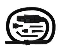 Hoover HCKHF Car Kit Vacuum Cleaner, with Flexible Hose, Hose Connector and 4 Detailing Attachments, Black, Original Accessory, Compatible with Hoover HF1 Plus, HF2, HFX Vacuum Cleaners