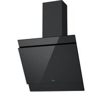 Hoover HDG6DCH3B 60cm Ceiling Cooker Hood for Ducted/Recirculating Ventilation - Black Glass, Black