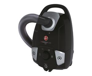 Hoover HE3 Bagged Cylinder Vacuum Cleaner with Pet Tool - Compact NanoPack Storage, 3.5L Capacity, 7m Retractable Cable, HE320PET