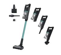 Hoover HF1 Max Cordless Vacuum Cleaner Anti Hair Wrap 200W, 50-min Runtime Rechargeable, 3 Speeds, Double Edge Cleaning, LED Headlight, HEPA Fliter, Crevice Tool & Motorised Pet Tool [HF1M10P]