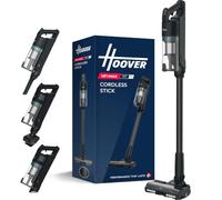 Hoover HF1 MAX Cordless Vacuum, Free-Standing, Rechargeable with 50-min Runtime, 200W Anti-Hair Wrap, Double Edge Cleaning, LED Headlight, HEPA Filter, with Crevice Tool & Motorised Pet Tool [XUKF1CP]