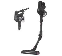 Hoover HF103X Multifunctional Cordless Mop Vacuum Cleaner, Powerful, Long Autonomy, Flexible Tube, Position Park & Go, Multi-Surface LED Electrobrush, On-Board Accessories, Titanium Grey