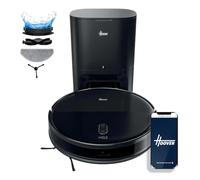 Hoover HG2 Hydro Pro Robot Vacuum Cleaner and Mop, Ultra-Slim Design, 5000Pa Powerful Suction, Under Furniture Cleaning, Laser Navigation, Up to 160 Min Runtime, Self Emptying Station