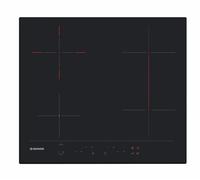 Hoover HH64DBB3P 60cm Touch Control Ceramic Hob With Bridge Zone - Black Glass