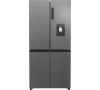 Hoover 34005433 - HHCR3818EWPL fridge-freezer Freestanding 467 L E Grey, Silver