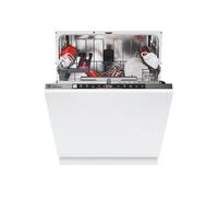 HOOVER HI 5C6F0S-80 Full Size Fully Integrated WiFi-enabled Dishwasher, Silver/Grey