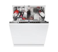 Hoover Hi 5C6F0S-80 Integrated Full Size Dishwasher - Stainless Steel Effect