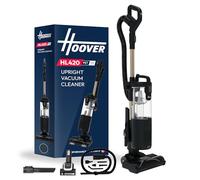 Hoover HL4 Upright Vacuum Cleaners 850W Lift-Away, Anti-Hair Wrap, Anti-Allergy with LED Headlights, 2.5L Bin, 7.6m Cord, Crevice Tool, Pet Tool and Car Tool Black/Gold HL420PTC