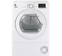 Hoover HLEC9DG 9 KG Load Capacity, 15 Programmes, Sensor Dry, Start Delay, Anti Allergy, Condenser Freestanding Tumble Dryer - 1 Year Warranty - HxWxD(cm) 85x59x60 - White