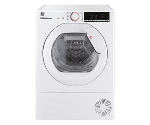 Hoover HLE H8A2TE-80 8kg H-DRY300 Heat Pump Condenser Dryer WHITE