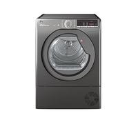 Hoover HLEC8TRGR 8KG Condenser Freestanding Tumble Dryer - Graphite - Sensor Dry -