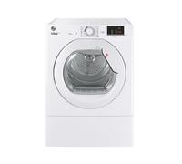 Hoover HLEV10DG 10kg Vented Tumble Dryer, White, Digital Display