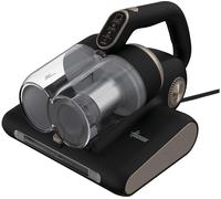 Hoover HMC520 Mattress Vacuum Cleaner with UV Light - 4 in 1 Handheld Dust Mite Vacuum Cleaner for beds and sofas - Dust Sensor, Mite Removal, UV-C Light, Black & Gold
