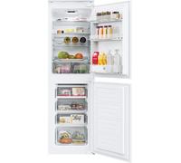 Hoover HOB50S518EK 177cm 50/50 Integrated Fridge Freezer with Sliding Door Fixing Kit - White - E Rated, White