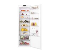 Hoover HOMS518EWK Integrated Tall Larder Fridge 316L Total Capacity, White, E Rated