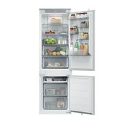 Hoover H-FRIDGE 400 HONBQT3518EK-UK Wifi Connected 177cm 70/30 Integrated Total No Frost Fridge Freezer with Sliding Door Hinge - White - E Rated, White