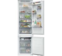 Hoover H-FRIDGE 400 Integrated Fridge Freezer, 284L, White, E Class