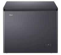 Hoover HONCHQ6T200ESK Free Standing 196 Litres Chest Freezer Dark Inox E