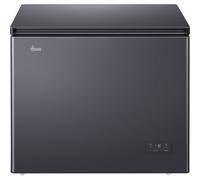 Hoover Free Standing Chest Freezer, 1 Door, Total No Frost, E Class, 200L Total Capacity, Dark Inox 94x57x86.5cm - HONCHQ6T200ESK