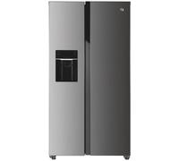 Hoover HOSR-5918EIXK-1 side-by-side refrigerator Freestanding 513 L E Stainless steel
