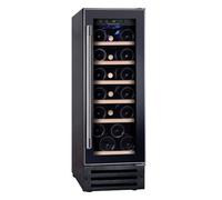 Hoover Hwcb 30 Uk Wine Cooler - Black With Stainless Steel Frame