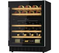 Hoover HWCB60UK 46 Bottle Freestanding Wine Cabinet UV Doors Class G
