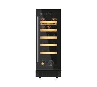 Hoover Integrated 30cm Wine Cooler, 20 Bottle Capacity, Single Temperature Zone, Black - HWCB 30 UK/1