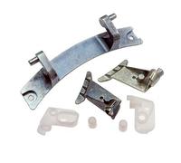 Hoover Non-Bevelled Door Hinge and Fixing Kit