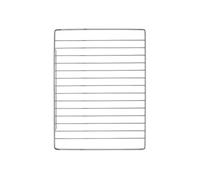 Hoover 42817266 Oven Grill, Original Accessory, Shelf, Stainless Steel, 35x46 cm