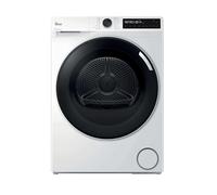 Hoover Pro Dry Series 3 Tumble Dryer, Heat Pump, 10kg, 15 Programmes, 99.9% Germ Free, WIFI Connected, White/Black Door, 60x60x85 cm -HBR 10N2BX-80