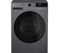 HOOVER Pro Wash Series 3 Washer Dryer, 10kg Wash, 6kg Dry, A-20 percent Wash Energy Class, 16 Programmes, XL Soft Drum, WIFI Connected, Graphite-Black Door, 55x60x85 cm -HBWR 4106B8G-80