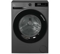 HOOVER Pro Wash Series 3 Washing Machine, 10kg, 1400 rpm, A-20 percent Energy Class, 16 Programmes, XL Soft Drum, WIFI Connected, Graphite-Black Door, 55x60x85 cm -HBR 410BL8G-80