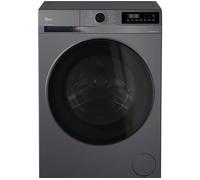 HOOVER Pro Wash Series 3 Washer Dryer, 10kg Wash, 6kg Dry, A-20 percent Wash Energy Class, 16 Programmes, XL Soft Drum, WIFI Connected, Graphite-Black Door, 55x60x85 cm -HBWR 4106B8G-80
