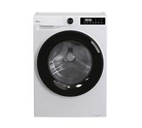 Hoover Pro Wash Series 3 10kg Freestanding Washing Machine, 1400 RPM, A-20% Rated, AI Silent Motion, hOn App, 16 Programmes, ProActive Wash, White & Black Door, 55x60x85 cm - HBR 410BL8-80