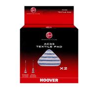 Hoover 35601658 AC33 Textile Pads (2), Zinc, White, Blue, Grey