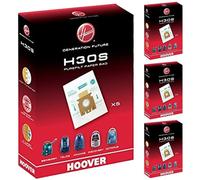 HOOVER Vacuum Cleaner H30S TELIOS ARIANNE SENSORY DISCOVERY OCTOPUS Dust Bag Genuine 09178278 (Pack of 4)