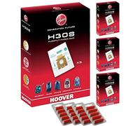 HOOVER Vacuum Cleaner H30S TELIOS ARIANNE SENSORY DISCOVERY OCTOPUS Dust Bag Genuine 09178278 (Pack of 4) + 20 Fresheners